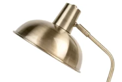 Tischlampe Oldschool - im klassischen Stil - gebürstet