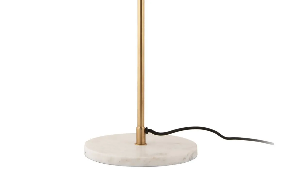 Tischlampe Vindor - Designleuchte aus Eisen mit Wellenschirm