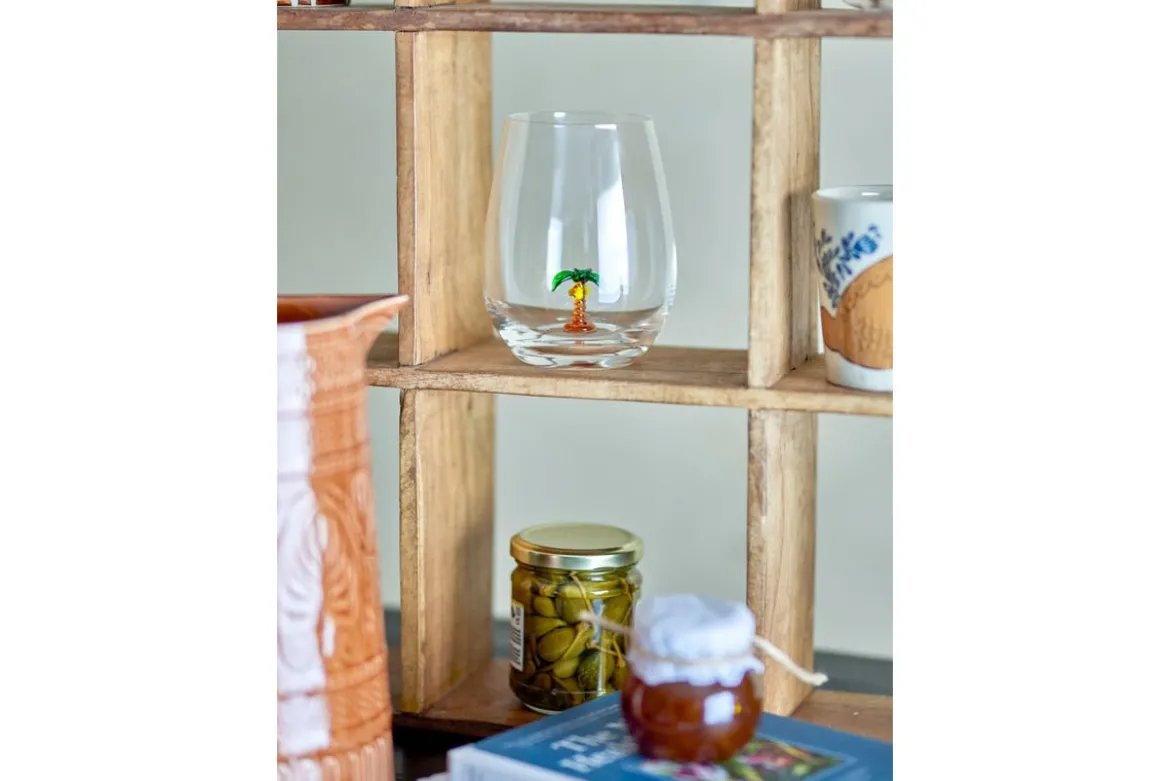Trinkgläser Cala – Glas mit handgefertigten Figuren (4er-Set)
