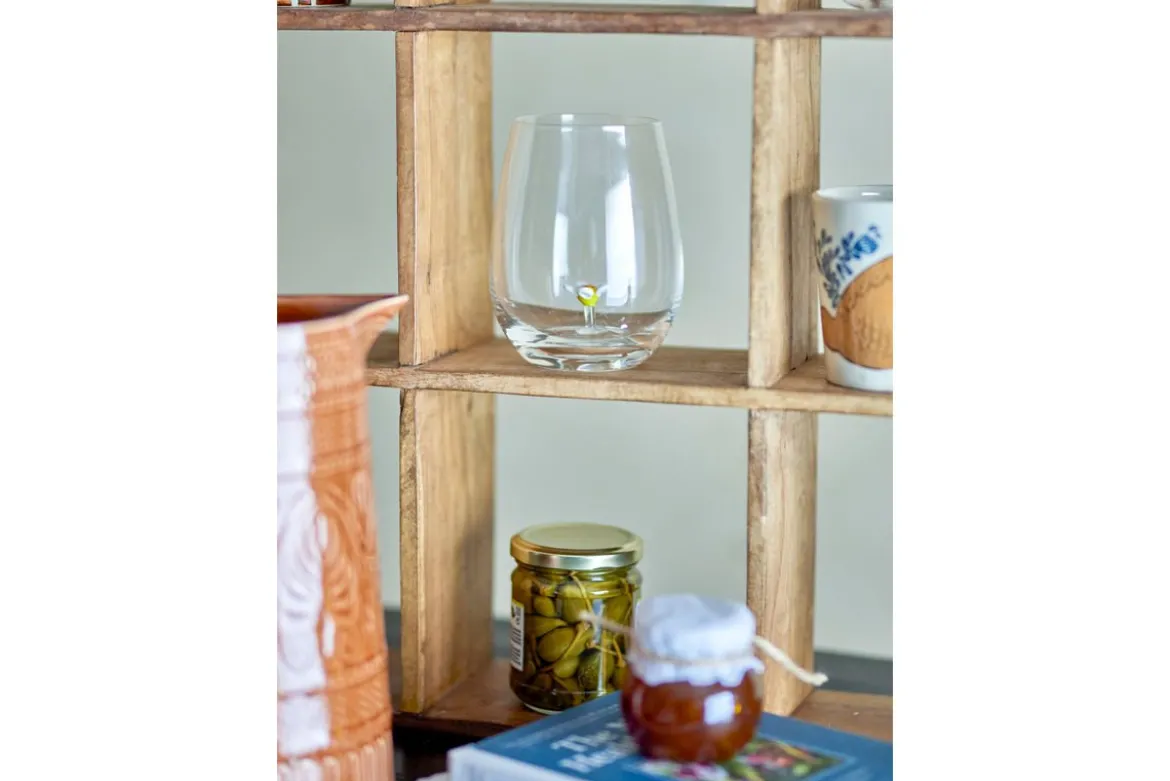Trinkgläser Cala – Glas mit handgefertigten Figuren (4er-Set)