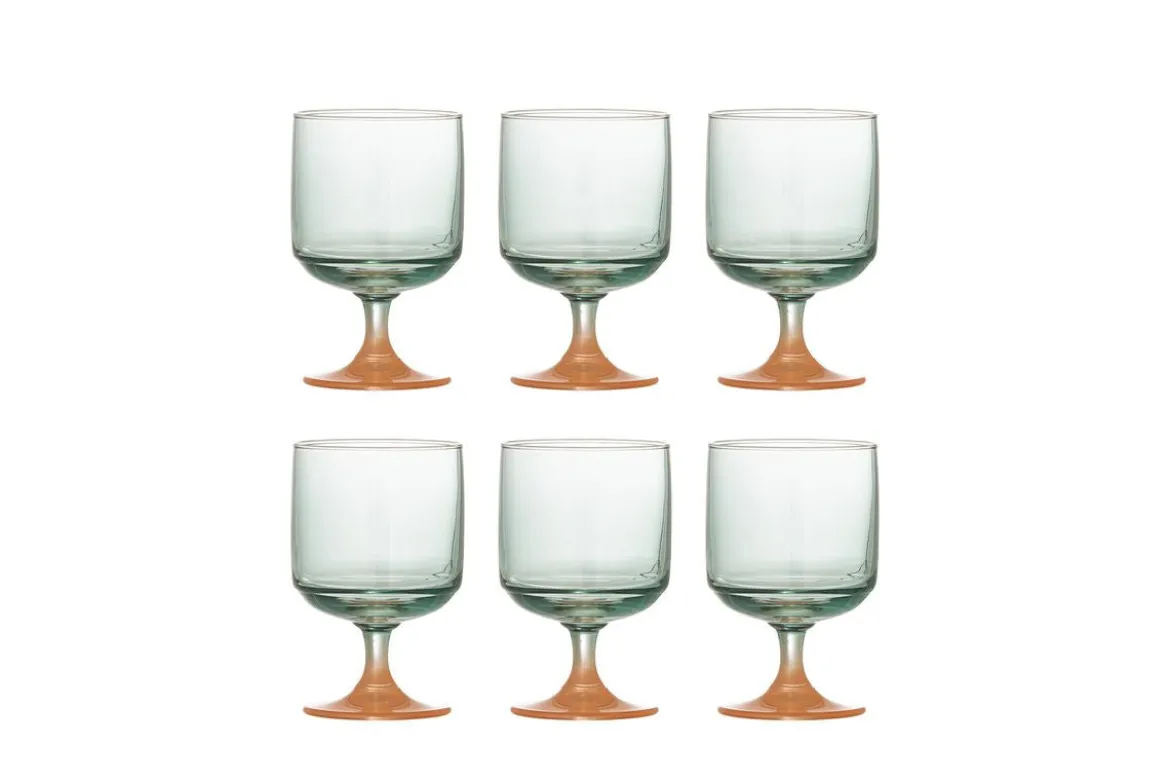 Trinkgläser Freedom – weich gerundete Form mit dezent getöntem Glas (6er-Set)