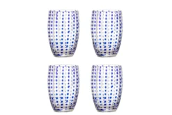 Trinkgläser Nola – mundgeblasenes Glas in verschiedenen Farben (4er-Set)