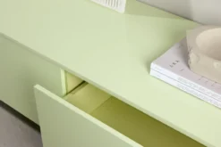 TV-Lowboard Marivo – Glänzendes Design in frischem Grün