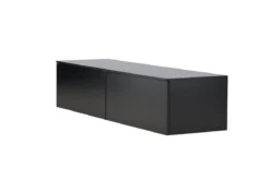 TV-Lowboard Nerio – Puristische Raffinesse in Schwarz