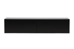 TV-Lowboard Nerio – Puristische Raffinesse in Schwarz