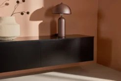 TV-Lowboard Nerio – Puristische Raffinesse in Schwarz
