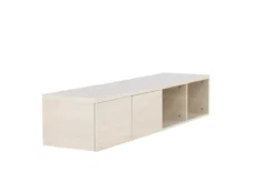 TV-Lowboard Skagen Whitewash – Helles skandinavisches Design