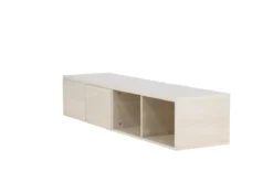 TV-Lowboard Skagen Whitewash – Helles skandinavisches Design