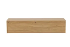 TV-Lowboard Valborg – Walnussfurnier in Natur-Optik