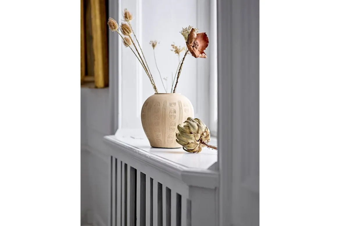 Vase "Aductu" - helles Terrakotta