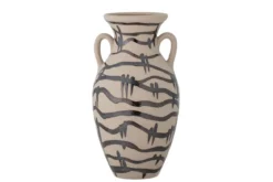 Vase „Alura“ – Schwarzes Steingut