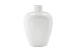 Vase „Alvara“ – Offwhite oder Braun, Steinzeug