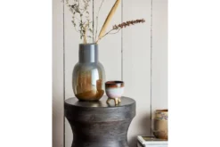 Vase „Amara“ – Braunes Glas