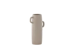 Vase „Artona“ – Braun oder Schwarz, Steinzeug