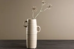Vase „Artona“ – Braun oder Schwarz, Steinzeug