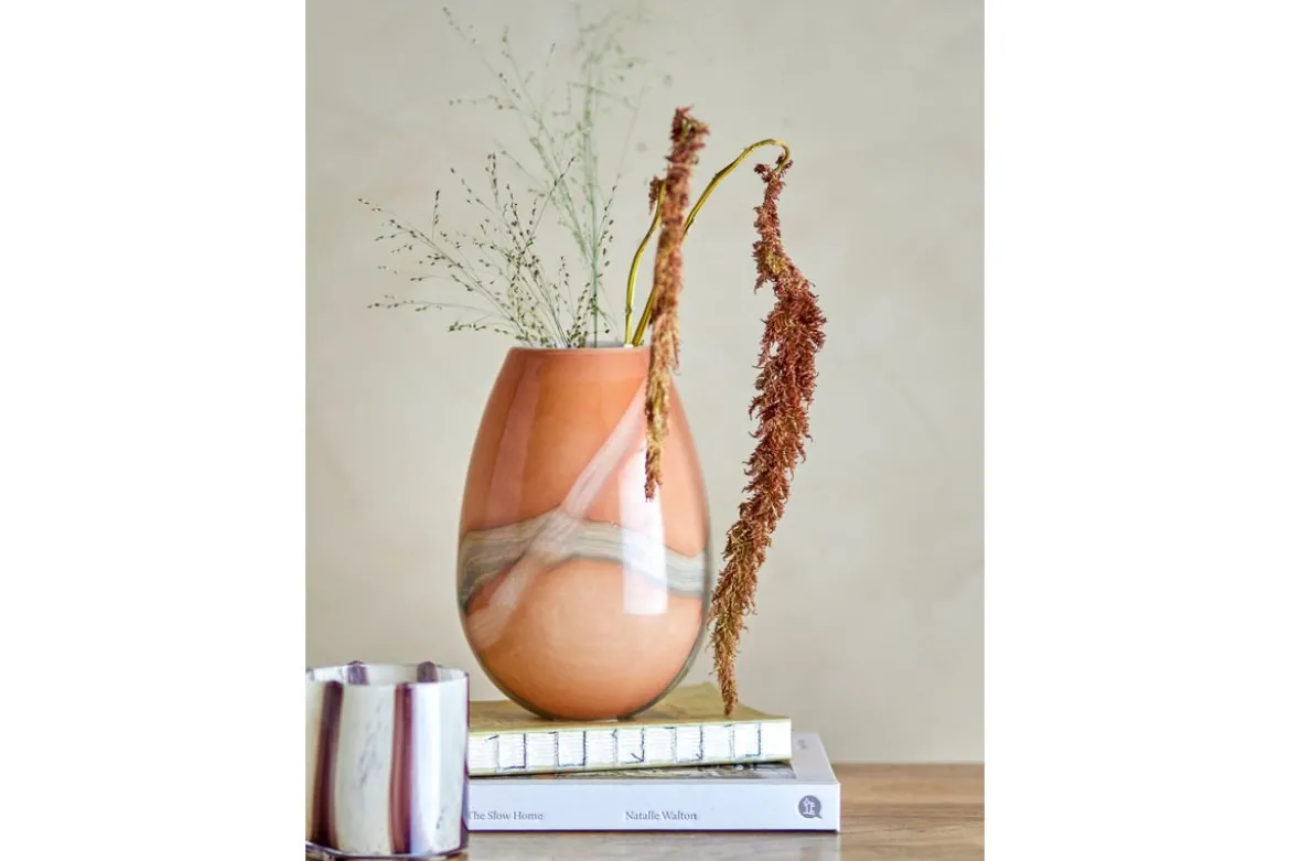 Vase „Arvani“ – Oranges Glas