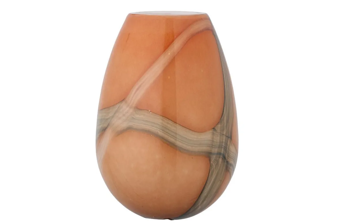 Vase „Arvani“ – Oranges Glas