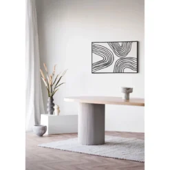 Vase „Aurore“ – Beige Keramik
