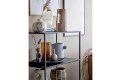 Vase „Azura“ – Steingut in Blau