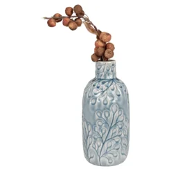 Vase Azurea – Keramik in Blau, 26 cm