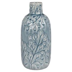 Vase Azurea – Keramik in Blau, 26 cm