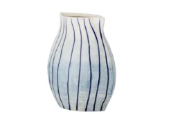 Vase „Bleir“ – handbemaltes Steingut