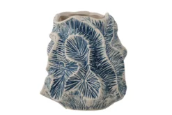 Vase „Calira“ – Blaues Steingut