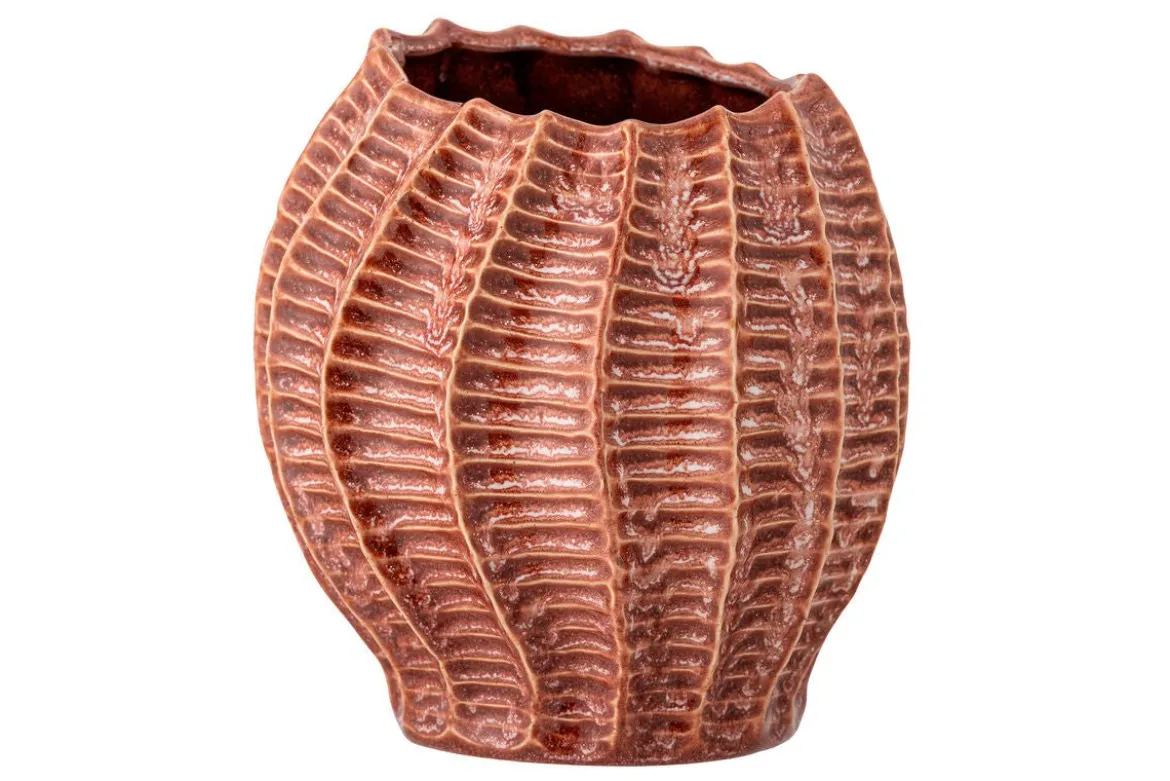 Vase „Cori“ – Keramikvase mit Rillen