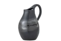 Vase „Dark Alexa“ – aus Steingut