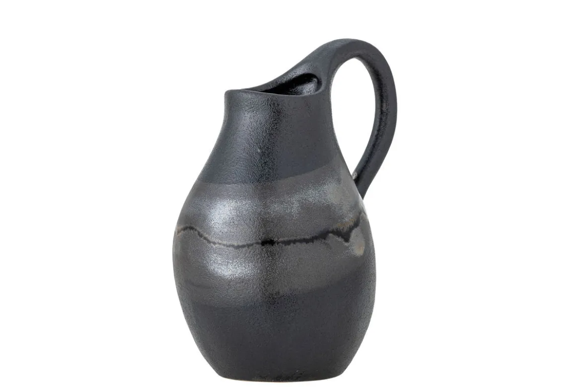 Vase „Dark Alexa“ – aus Steingut