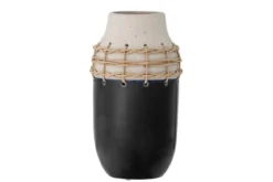 Vase "Darkness" - Keramikvase mit Detail
