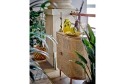 Vase Elio - Braun, aus Steingut