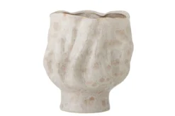 Vase „Elvane“ – Weißes Steingut