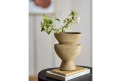 Vase „Elvara“ – Terrakotta in Natur