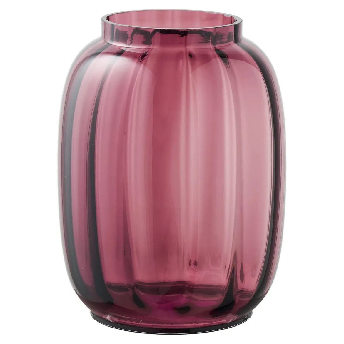 Vase Elvarin - edle Keramikvase in rot