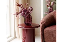 Vase Elvarin - edle Keramikvase in rot