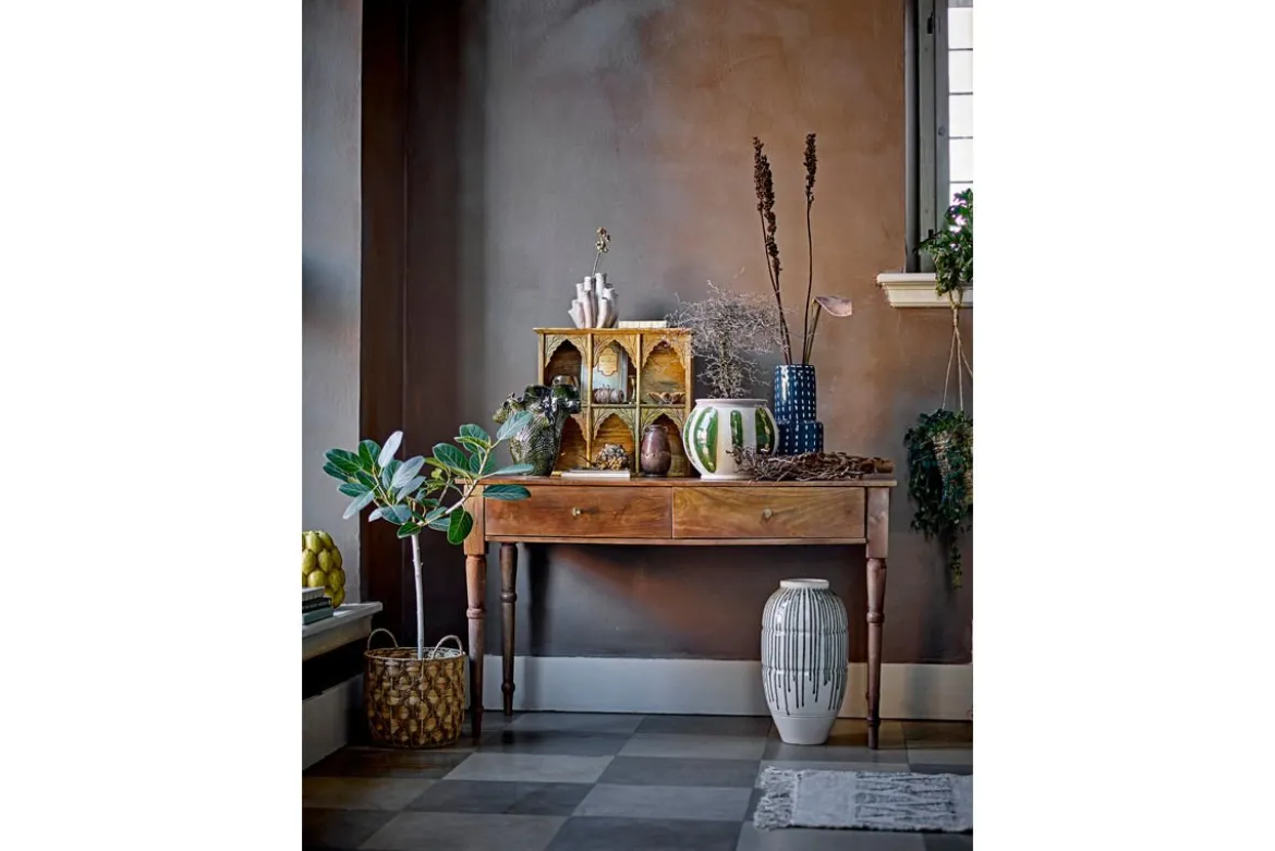 Vase „Elvion“ – Blaues Glas