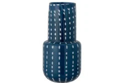 Vase „Elvion“ – Blaues Glas