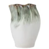 Vase „Elvyn“ – Steingut mit reaktiver Glasur
