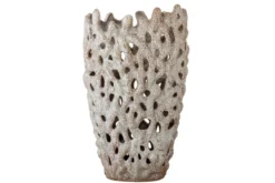 Vase „Flecht“ – aus Steingut