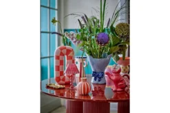 Vase „Florielle“ – Blaues Steingut