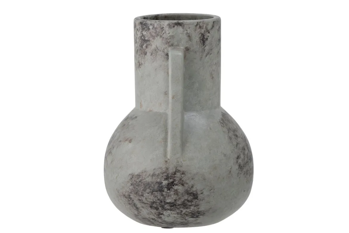 Vase "Grounded" - graue Keramikvase