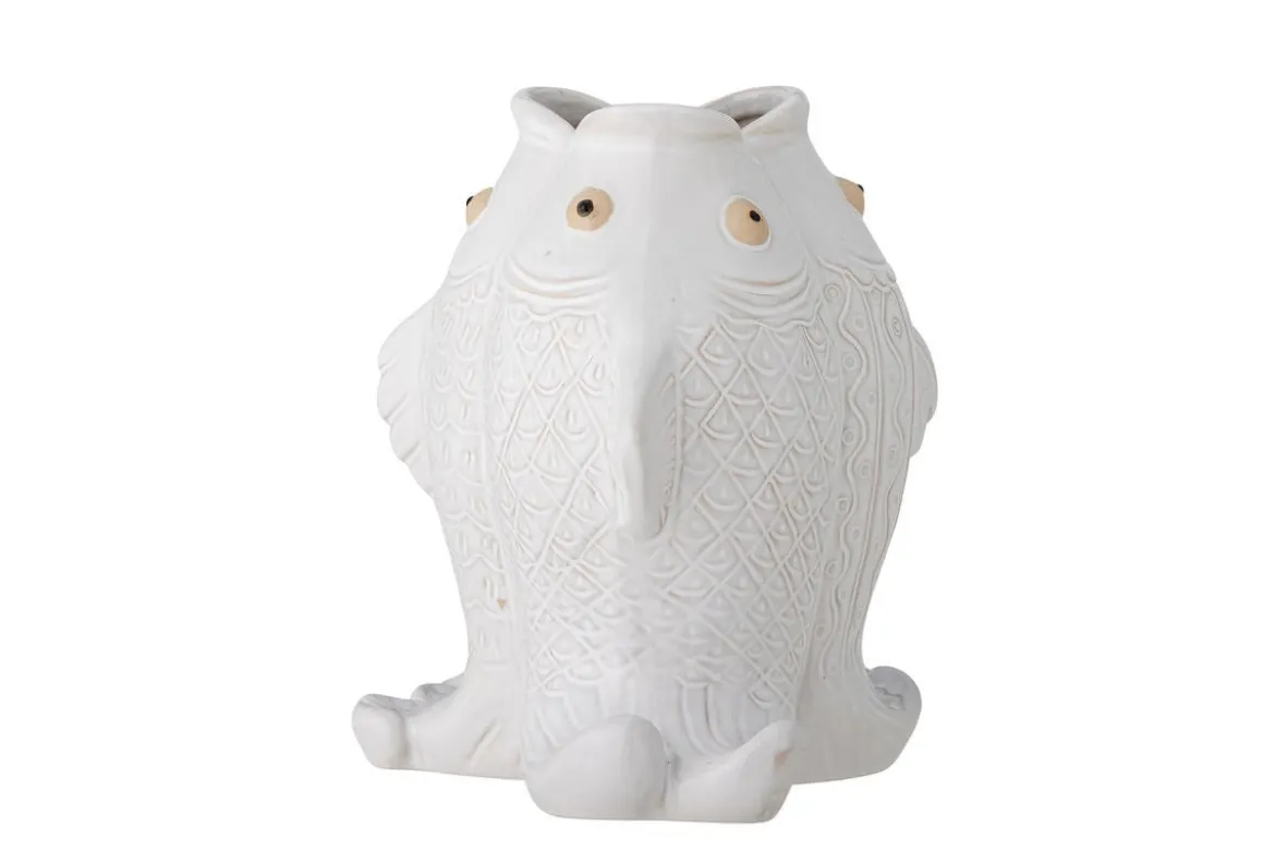 Vase „Ilvara“ – Weißes Steingut