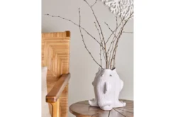 Vase „Ilvara“ – Weißes Steingut