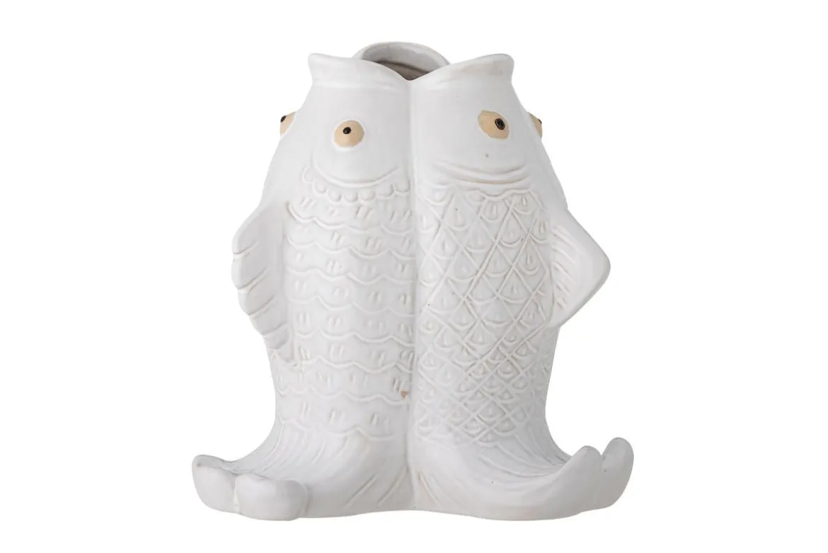 Vase „Ilvara“ – Weißes Steingut