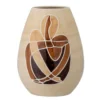 Vase "JONI" - bemaltes Steingut