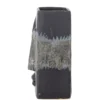 Vase „Kaelra“ – Steingut in Schwarz