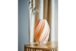 Vase „Kairoa“ – Naturfarbenes Glas