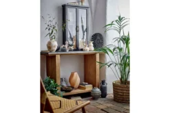 Vase „Kairoa“ – Naturfarbenes Glas