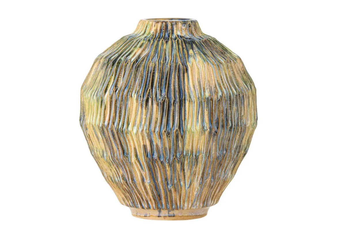 Vase „Kunterbunt“ – aus Steingut